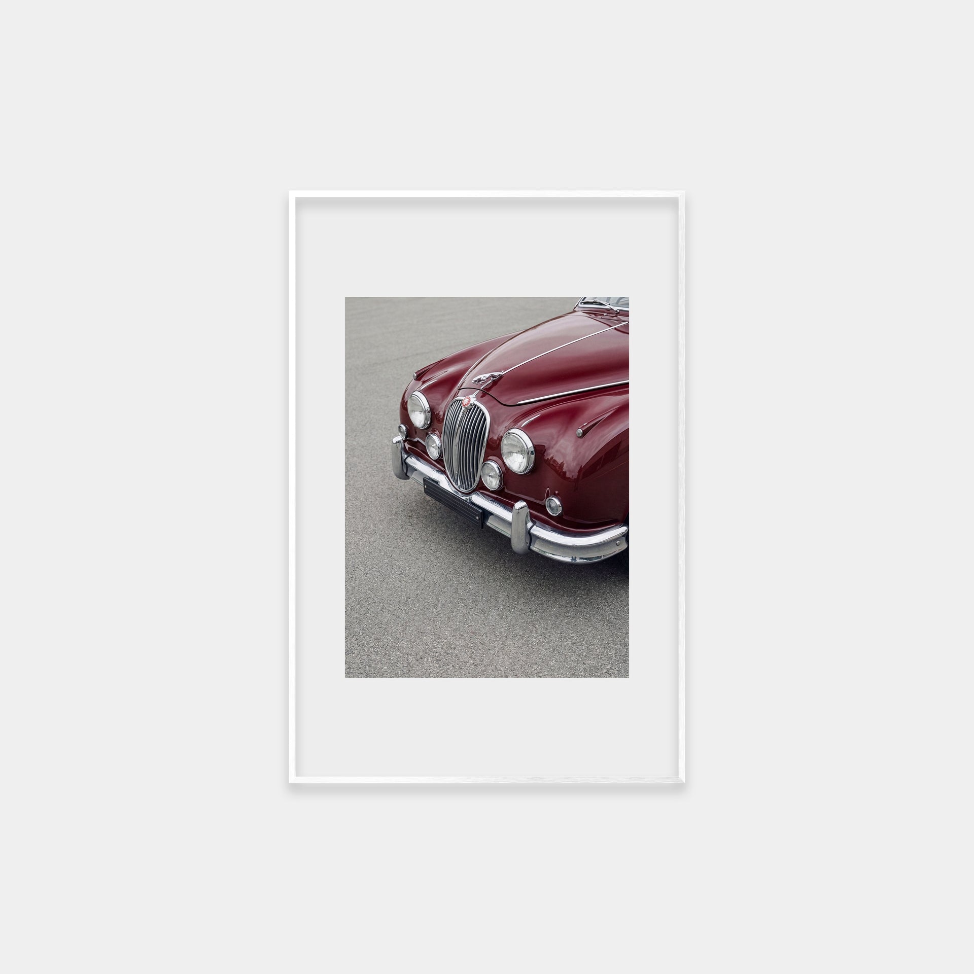 Burgundy Jag