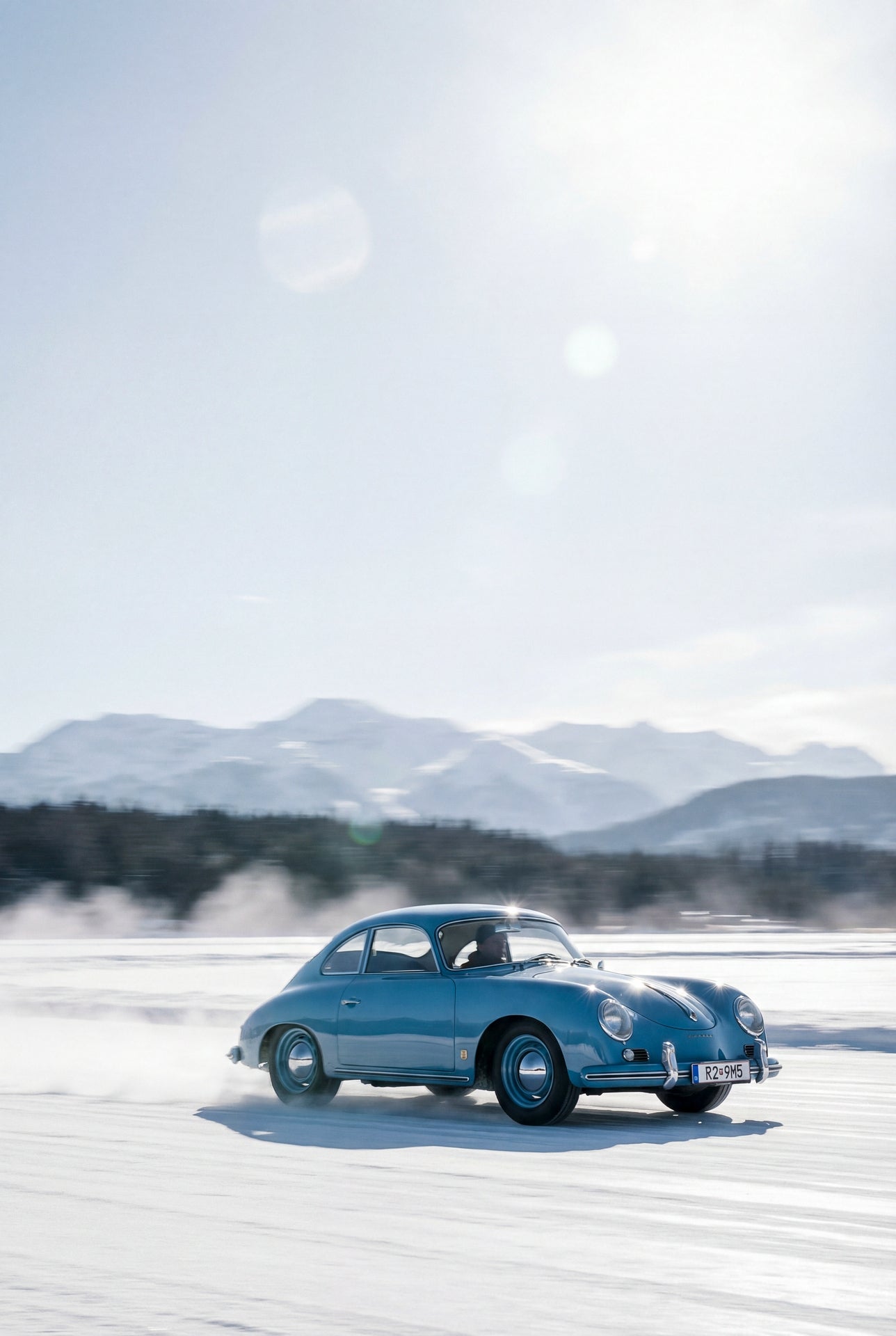 Nostalgic Porsche 356 Winter