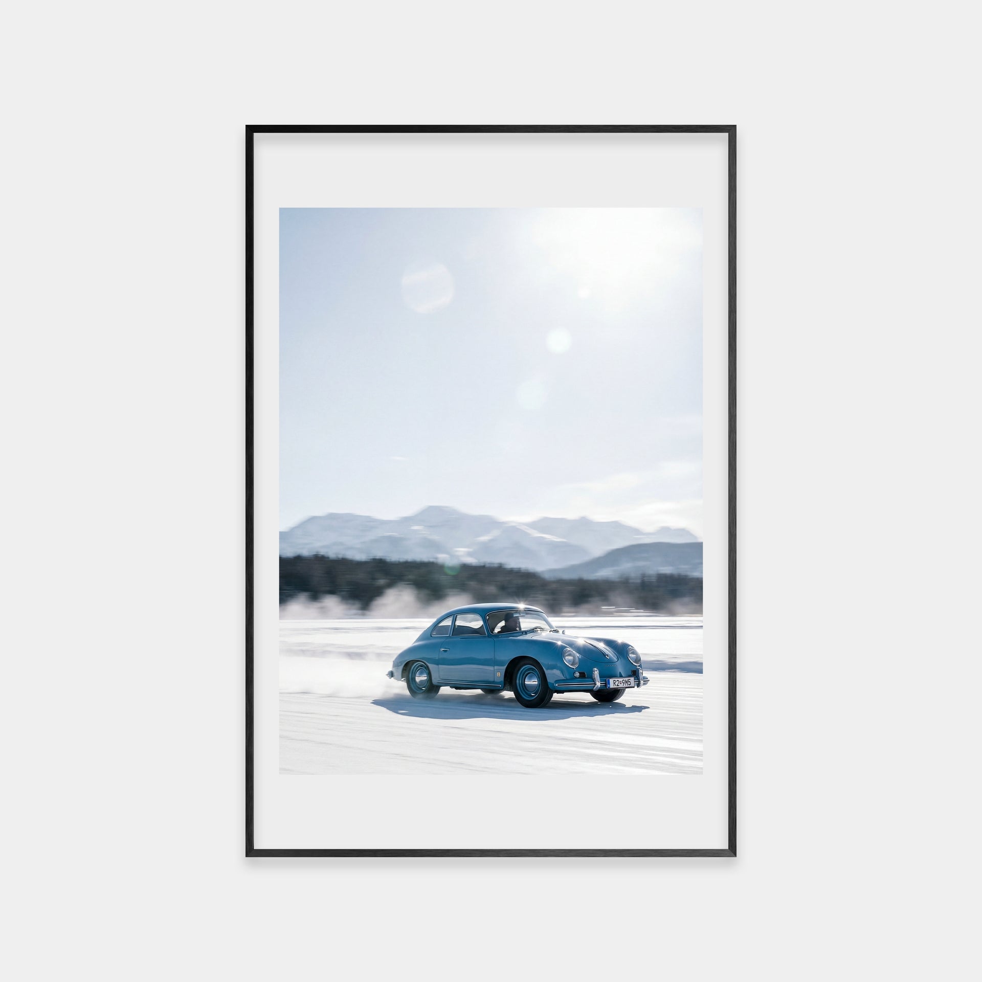 Nostalgic Porsche 356 Winter