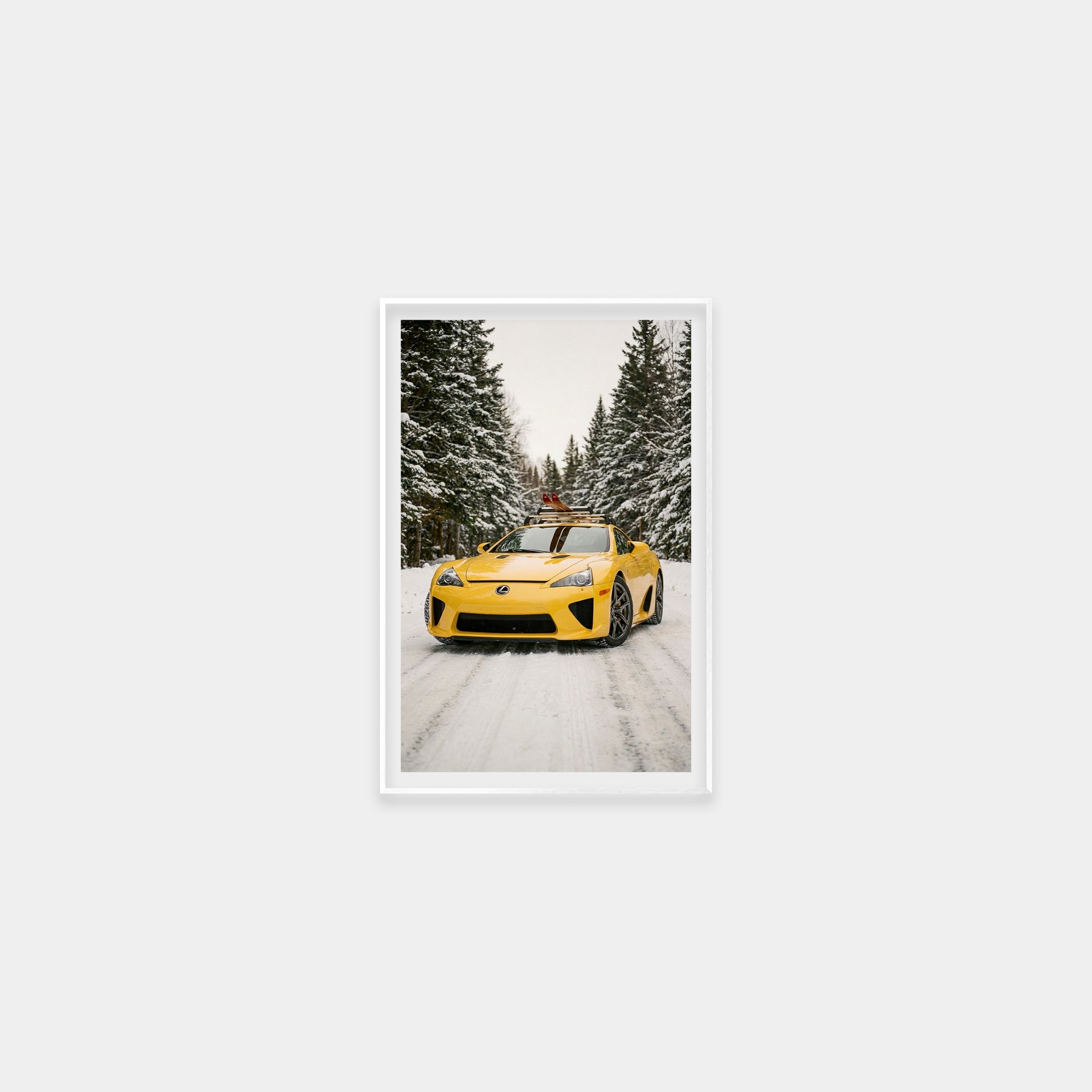 Lexus LFA on Skates