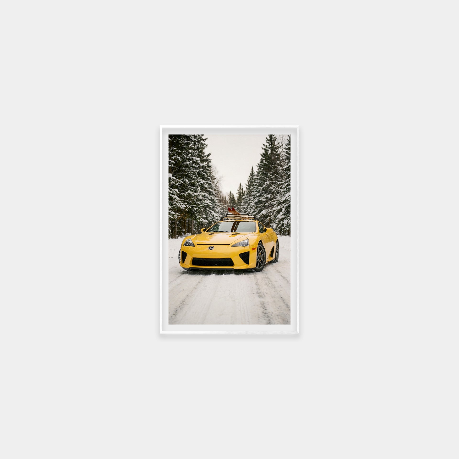 Lexus LFA on Skates