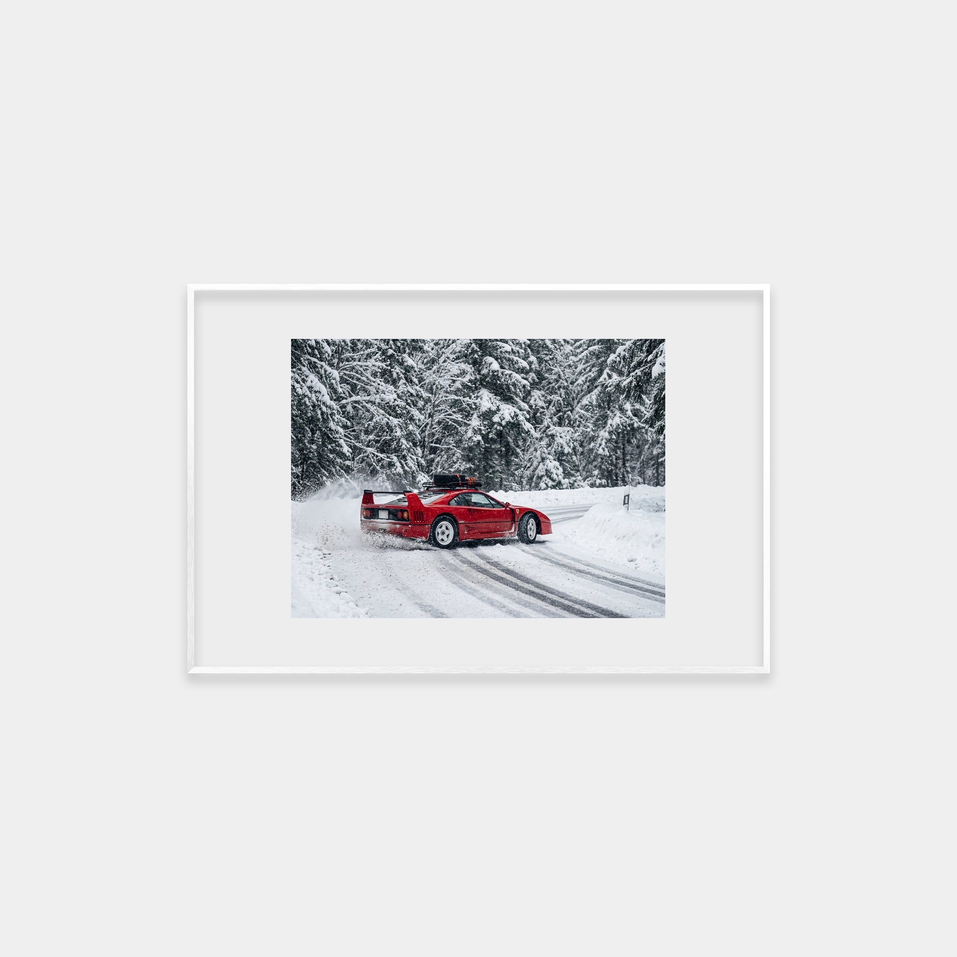 Snow Safari Pt.1 (Ferrari F40)