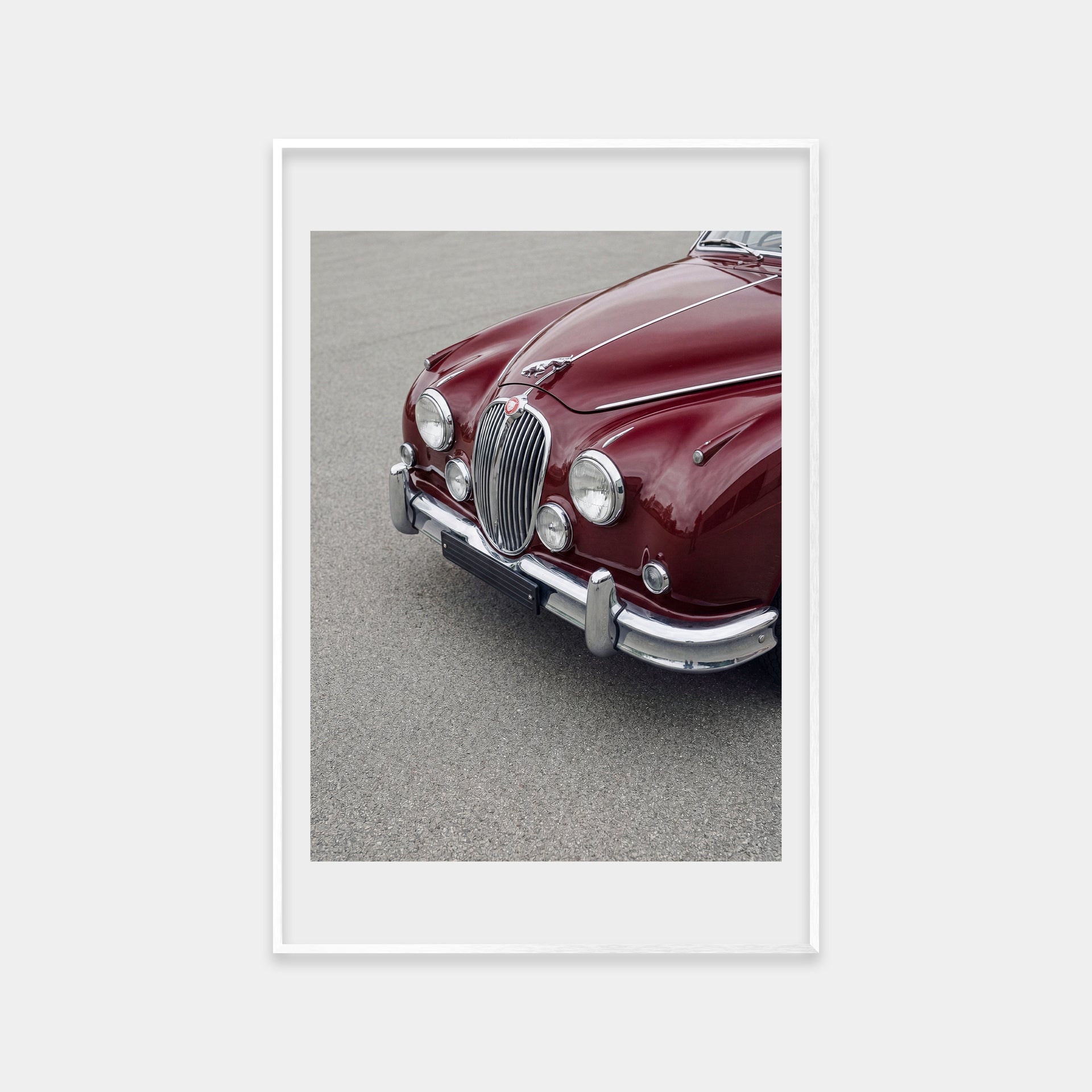 Burgundy Jag