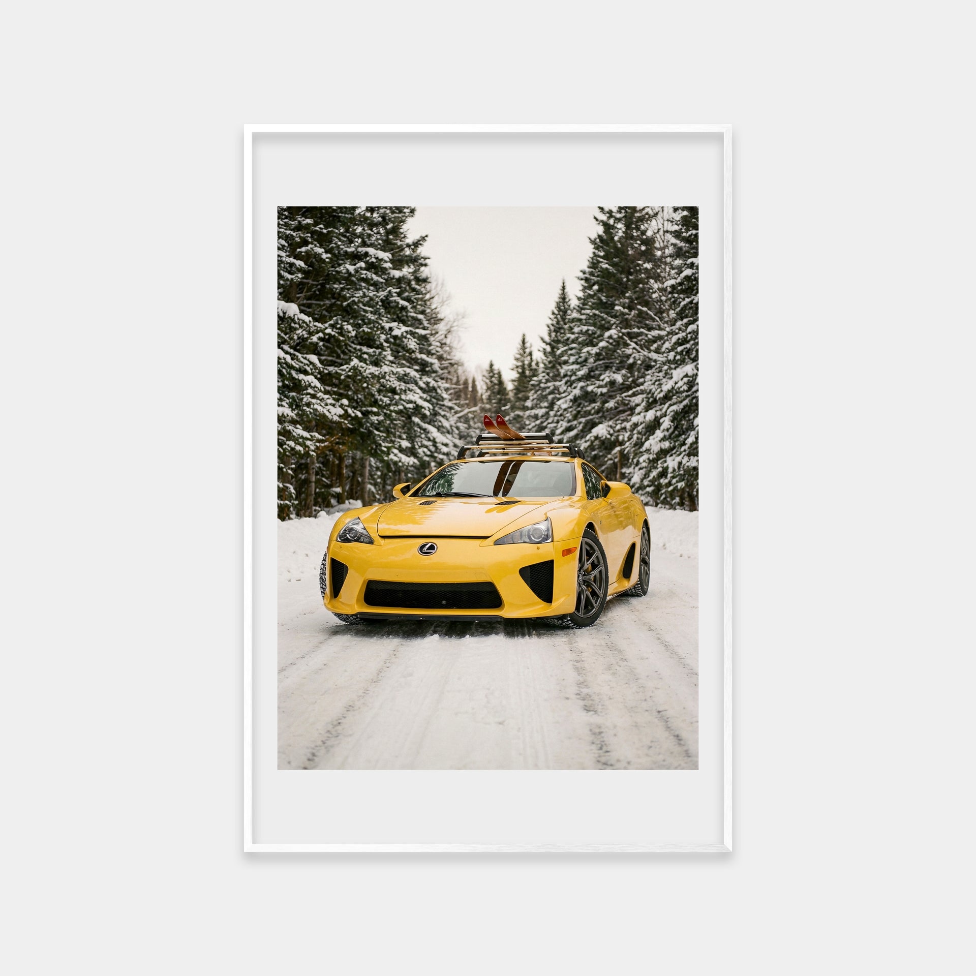 Lexus LFA on Skates