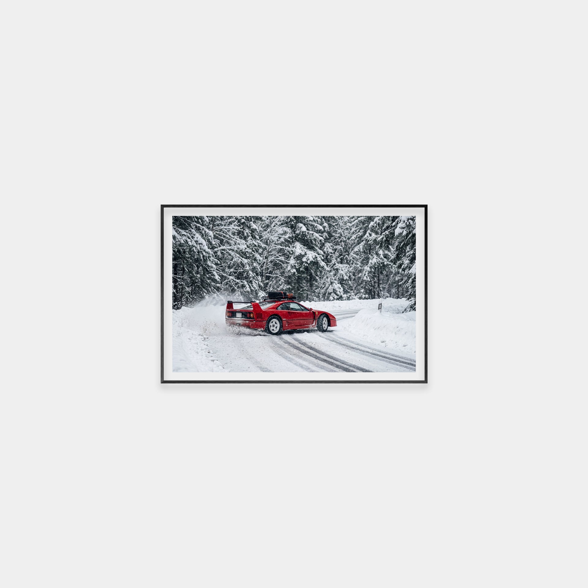 Snow Safari Pt.1 (Ferrari F40)