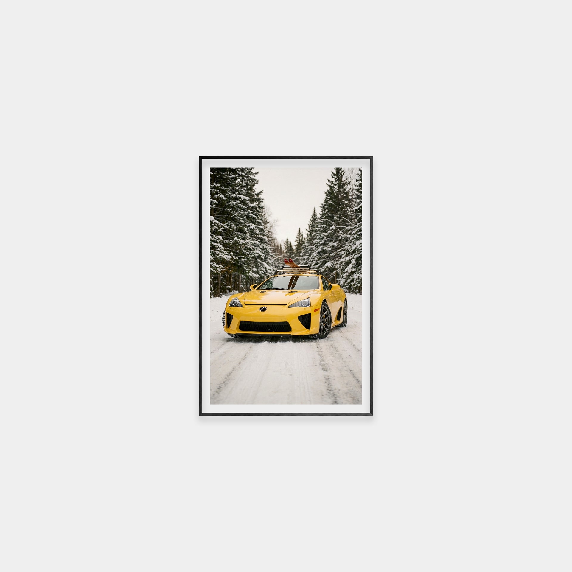 Lexus LFA on Skates