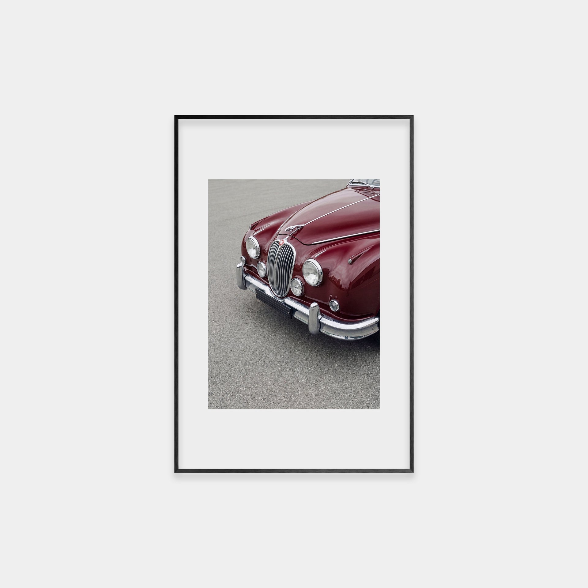 Burgundy Jag