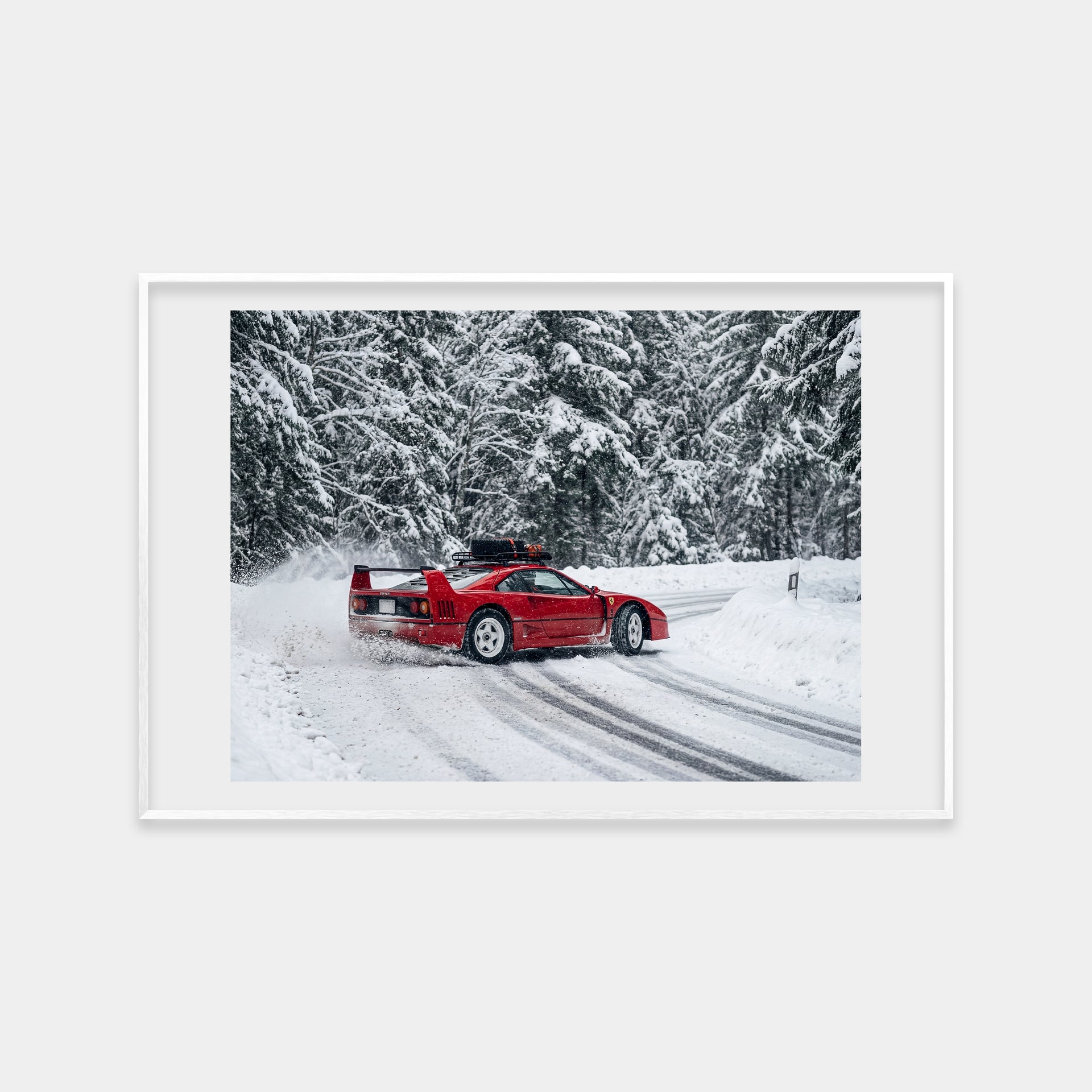 Snow Safari Pt.1 (Ferrari F40)