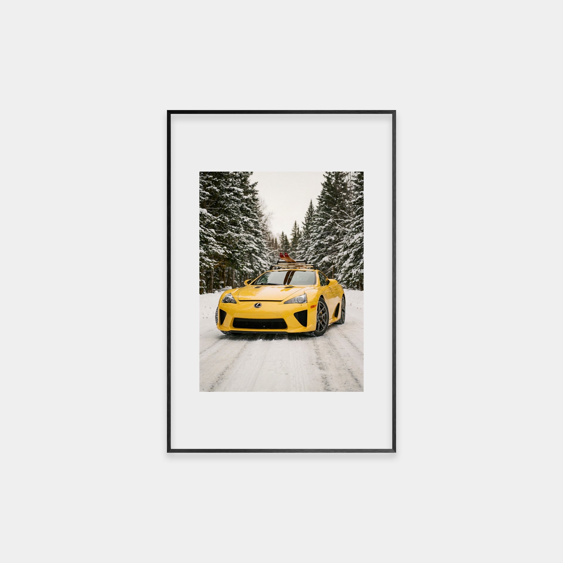 Lexus LFA on Skates