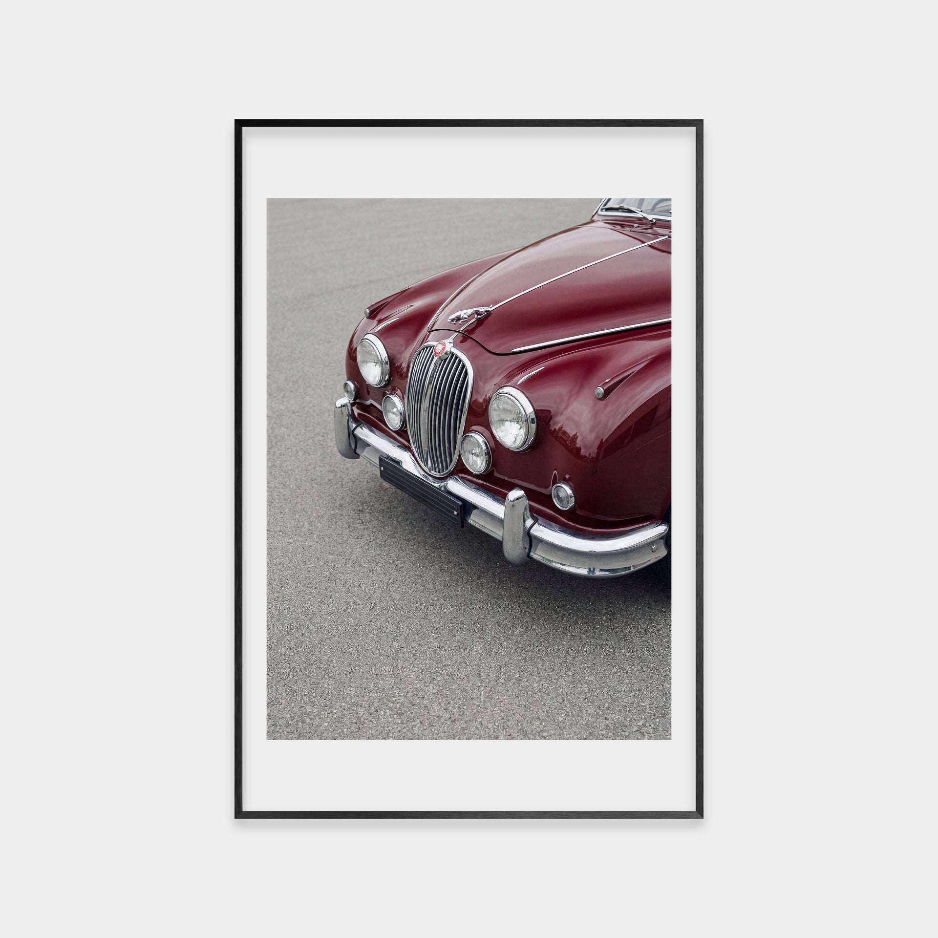 Burgundy Jag