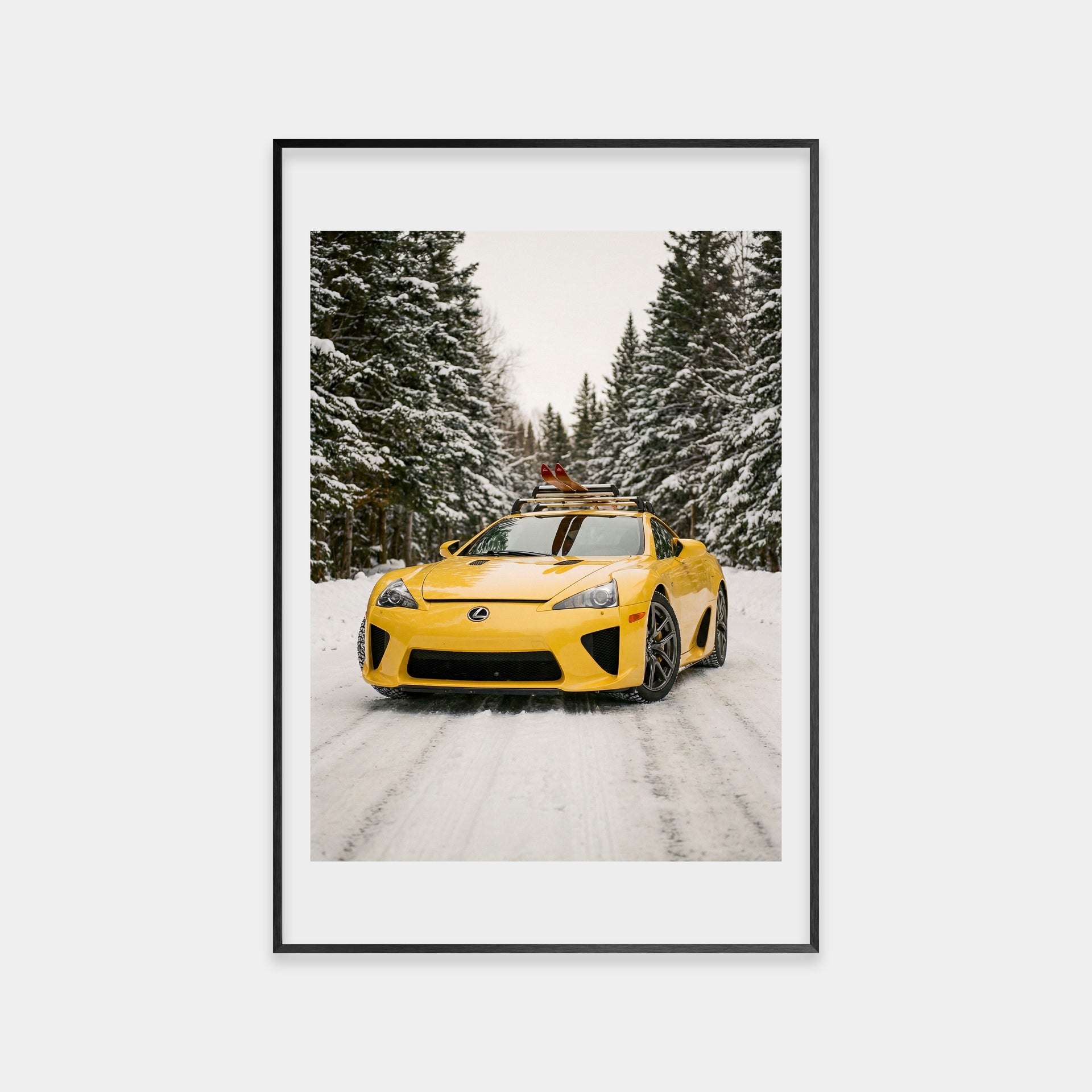 Lexus LFA on Skates