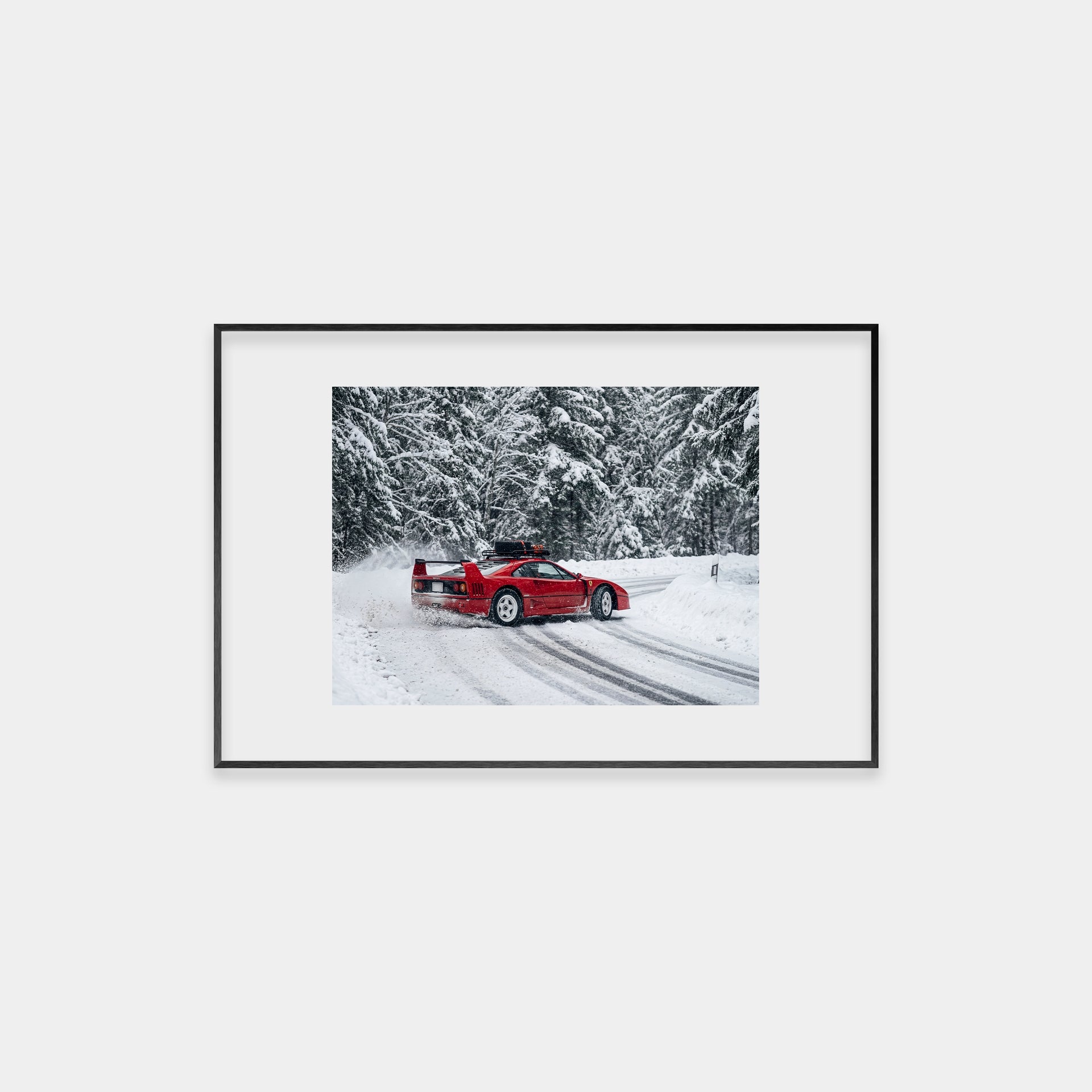 Snow Safari Pt.1 (Ferrari F40)