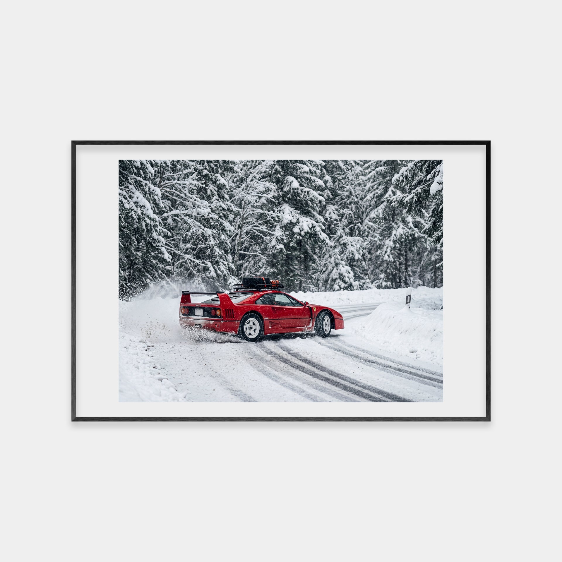 Snow Safari Pt.1 (Ferrari F40)