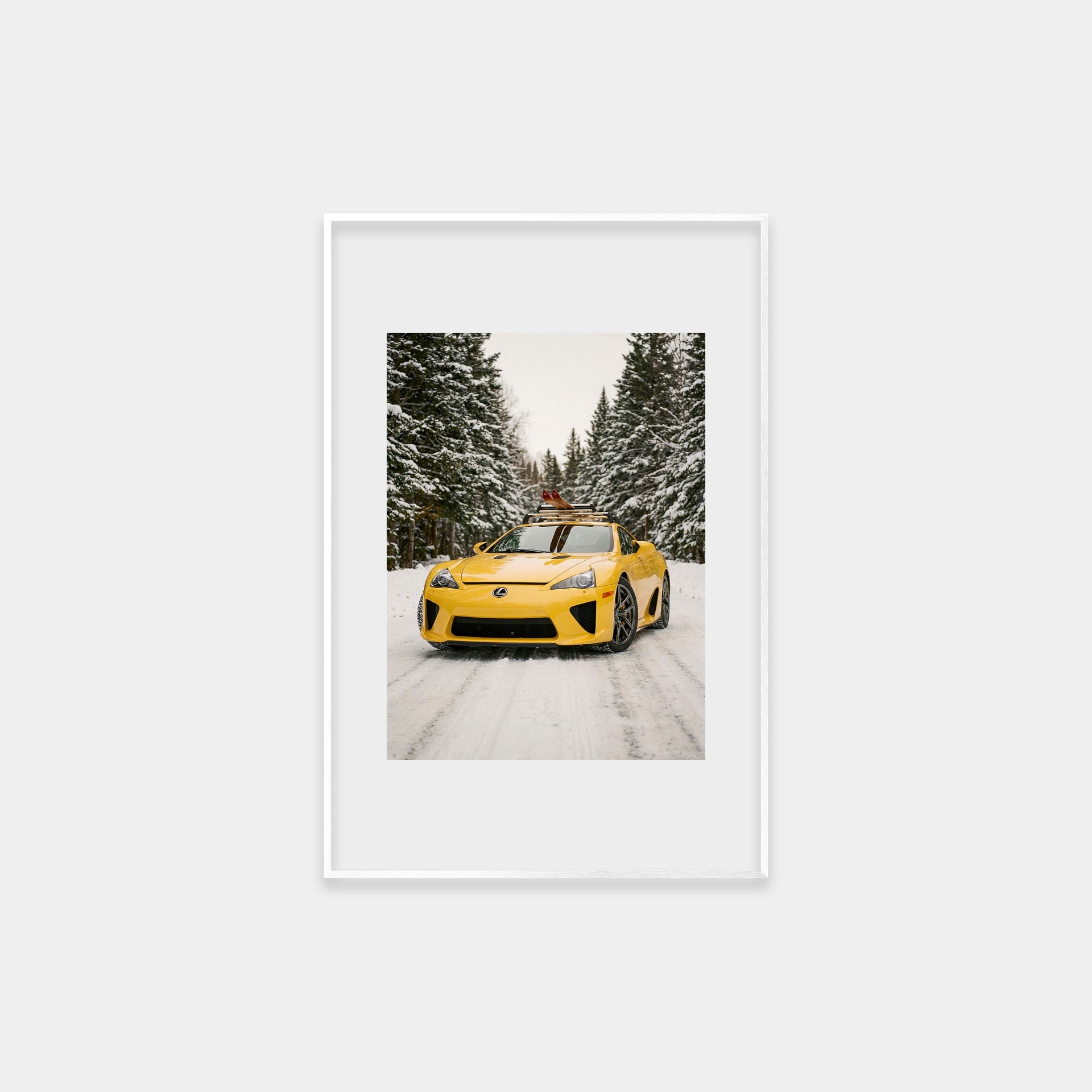 Lexus LFA on Skates