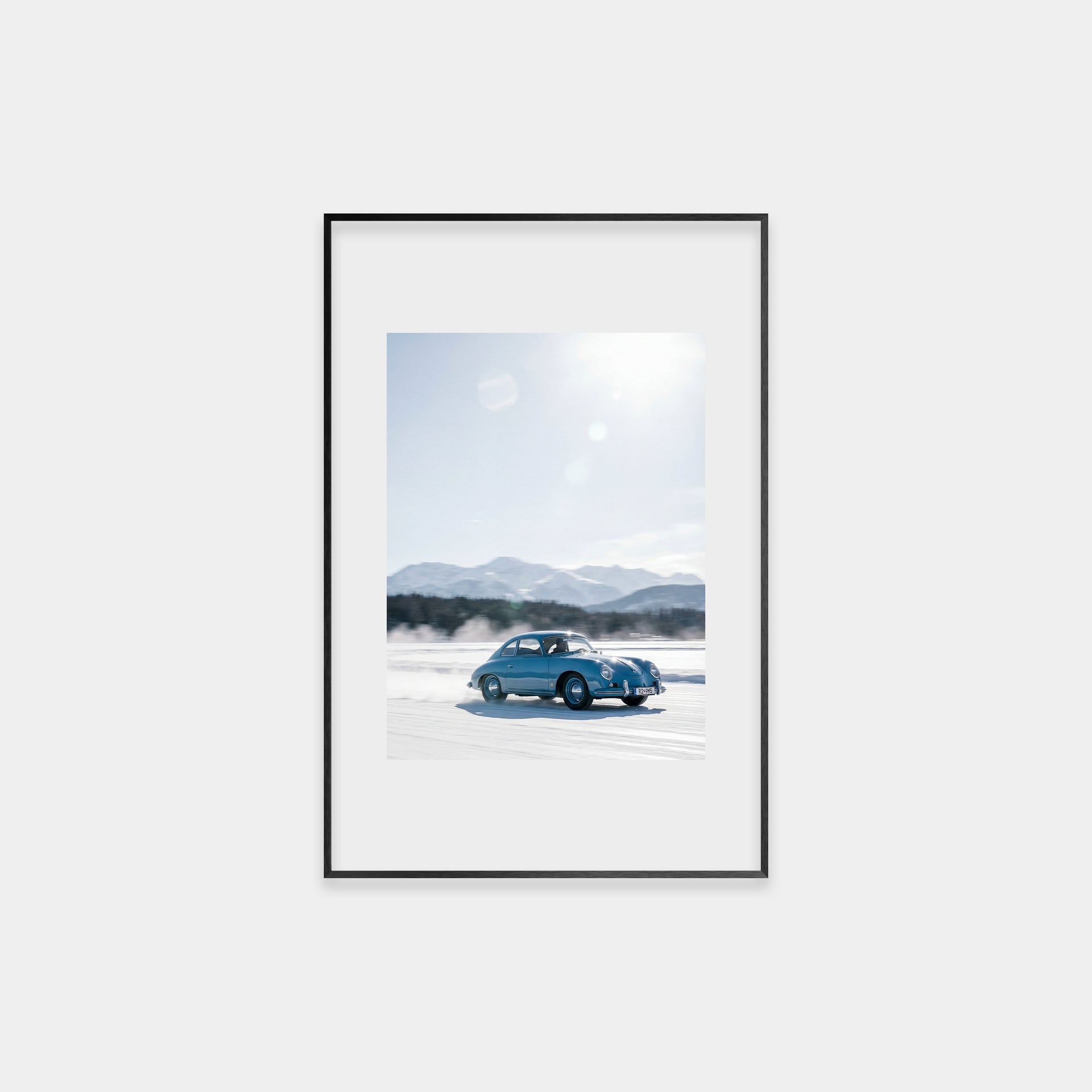 Nostalgic Porsche 356 Winter