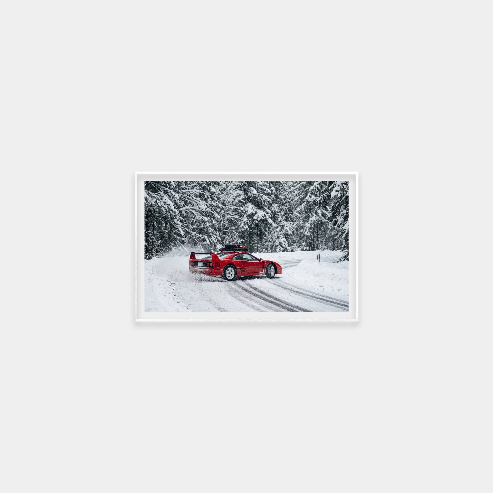 Snow Safari Pt.1 (Ferrari F40)